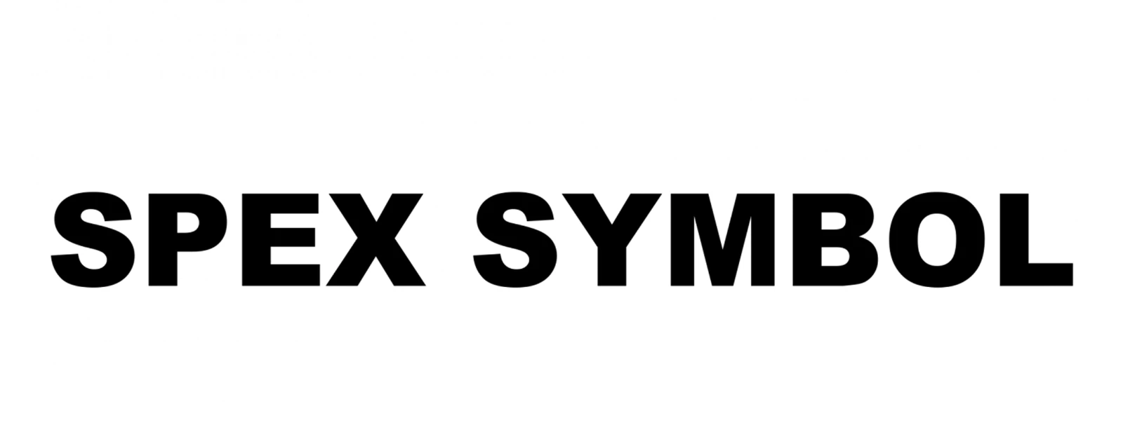SPEX SYMBOL